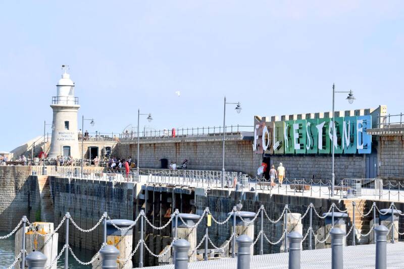 Folkestone Kent Seafront